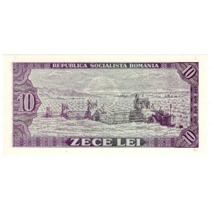Romania, 10 lei 1966