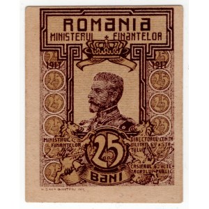 Rumunia, 25 bani 1917