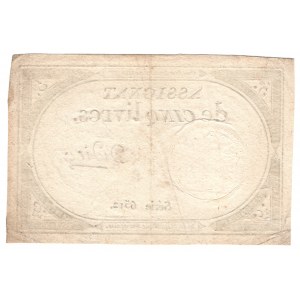 France, assignee 5 livres