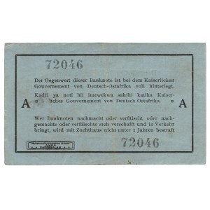 Niemcy, Niemiecka Afryka Wschodnia, 1 rupie 1916