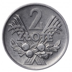Poland, People's Republic of Poland, 2 zloty 1960 Berry