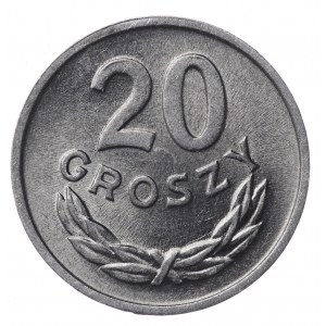 Polska, PRL, 20 groszy 1962