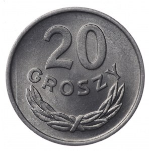 Poľsko, PRL, 20 groszy 1965