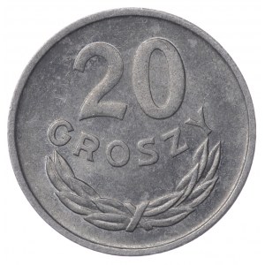Polska, PRL, 20 groszy 1961