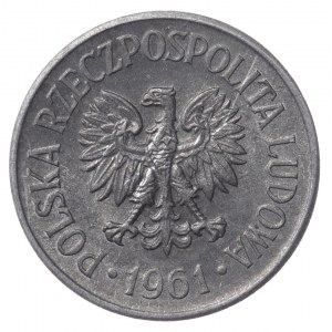 Polska, PRL, 20 groszy 1961