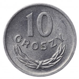 Polska, PRL, 10 groszy 1963