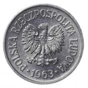 Polska, PRL, 10 groszy 1963