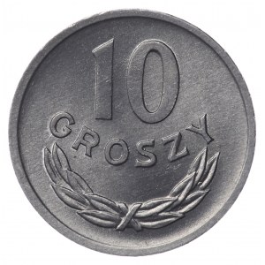 Polska, PRL, 10 groszy 1965