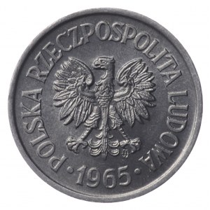 Polska, PRL, 10 groszy 1965