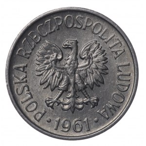 Polska, PRL, 5 groszy 1961