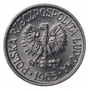 Poland, communist Poland, 5 pennies 1965