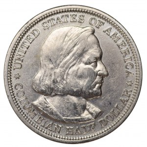 United States of America, 1/2 Dollar Philadelphia 1893 - Columbian Exhibition in Chicago