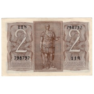 Włochy, 2 lire 1939