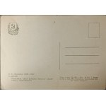 Pocztówka vintage z reprodukcją: N. K. Pimonienko, Nad robótką