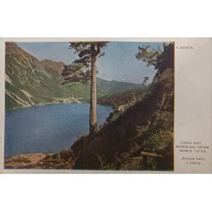 Widokówka vintage: Morskie oko, 1919