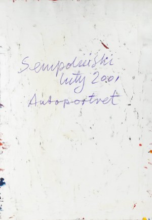 Jacek Sempoliński (1927 Warszawa - 2012 tamże), Autoportret, 2001