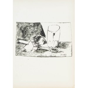 Pablo Picasso (1881 Málaga - 1973 Mougins), Pommes, veres et couteau, 1947