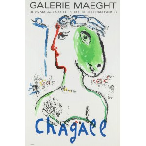 Marc Chagall (1887 Łoźno k. Witebska-1985 Saint-Paul de Vence), L'artiste Phenix, 1972