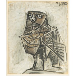 Pablo Picasso (1881 Málaga - 1973 Mougins), Owl.