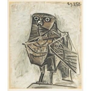 Pablo Picasso (1881 Málaga - 1973 Mougins), Eule