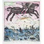 Jacek Sroka (ur. 1957 Kraków), Escape over the horizon, 1983