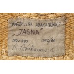 Magdalena Abakanowicz (1930 Falenty near Warsaw - 2017 Warsaw), Jasna, 1970/1980