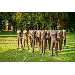 Magdalena Abakanowicz (1930 Falenty near Warsaw - 2017 Warsaw), Caminando (set of 20 figures), 1998/99