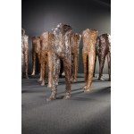 Magdalena Abakanowicz (1930 Falenty pri Varšave - 2017 Varšava), Caminando (súbor 20 figúr), 1998/99