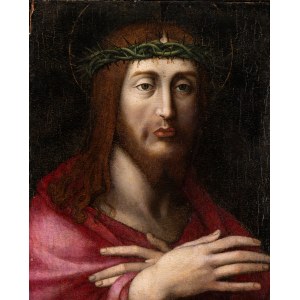 Seguace lombardo di Leonardo da Vinci, XVI secolo, The Man of Sorrows