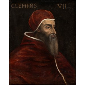 Artista attivo a Roma, XVII secolo, Portrait of Pope Clement VII de' Medici