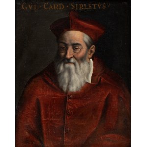 Artista attivo a Roma, ultimo quarto del XVI secolo, Portrait of Cardinal Guglielmo Sirleto