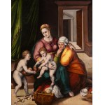 Giulio Romano Giulio Pippi, Madonna and Child, Saint Anne and Saint John, 