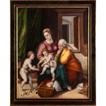 Giulio Romano Giulio Pippi, Madonna and Child, Saint Anne and Saint John, Madonna della gatta