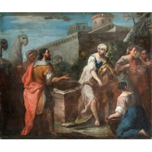 Scuola napoletana, XVIII secolo, Rebecca at the Well