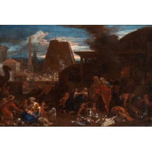 Nicolas Poussin, The Construction of the Tower of Babel