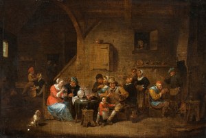 Il Giovane David Teniers, Interior of a tavern