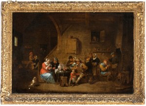 Il Giovane David Teniers, Interior of a tavern