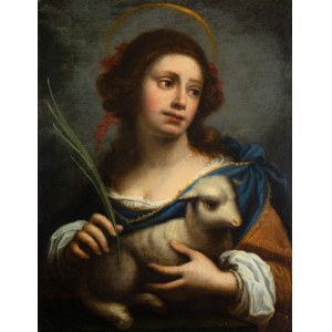 Riposo Felice Ficherelli, Saint Agnes the martyr