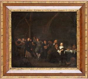 Jan Miense Molenaer, Interior with dancers and musicians
