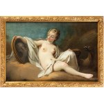 Artista francese, XVIII secolo, Venus with a mirror