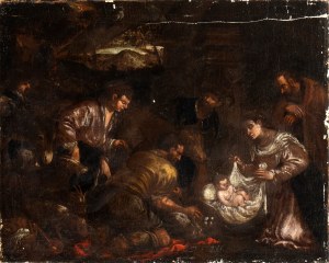 Bassano Jacopo Dal Ponte, The Adoration of the Shepherds