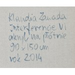 Klaudia Zawada (ur. 1990), Interferencje VI, 2014