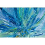 Anna Michalik (b. 1981), Three colors - Blue. Cornflower, 2016
