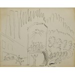 Leon CHWISTEK (1884-1944), Projekt scenografii - praca dwustronna
