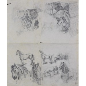 Piotr MICHAŁOWSKI (1800-1855), Sketches of Characters and Horses