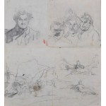 Piotr MICHAŁOWSKI (1800-1855), Sketches of Characters and Horses