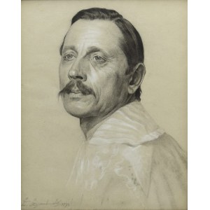 Feliks SZYNALEWSKI (1825-1892), Portret mężczyzny, 1873