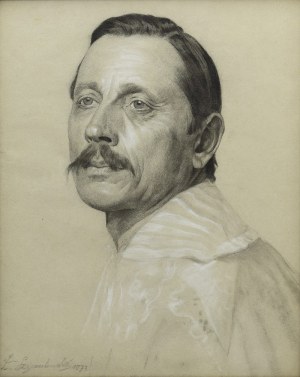 Feliks SZYNALEWSKI (1825-1892), Portret mężczyzny, 1873