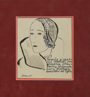 Janusz Maria BRZESKI (1907-1957), Zestaw dwóch rysunków, lata 30. XX w.