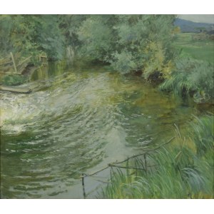 Margarete WEDEL (1863-1936), Teich